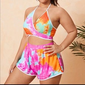3 Piece Swim Suit (Tie-Dye)